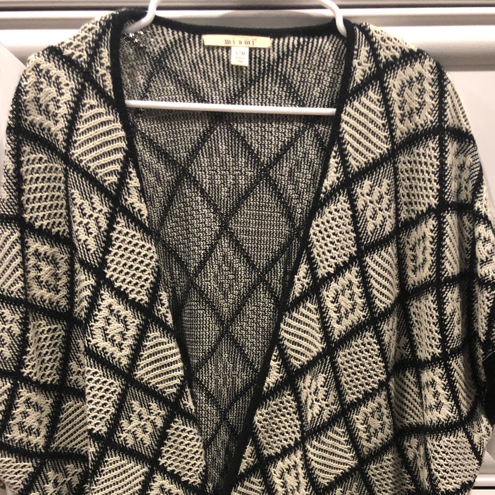 Miami knit kimono sweater